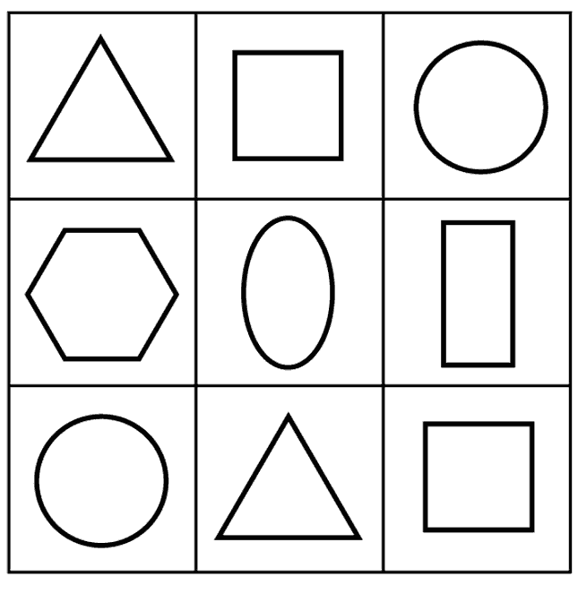 Znalezione obrazy dla zapytania figury geometryczne | Kolorowanki ...